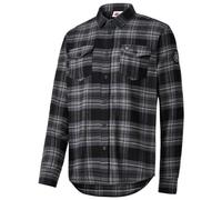 Ternua Harcourt M - camicia maniche lunghe - uomo L Black man Cotone Organico/Biologico