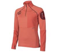 Ternua Ragger 1/2 Zip W - felpa in pile - donna S Light Red woman Recycled Materials,Recycled Polyester,Dwr,Pfc-Free