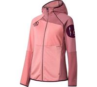 Ternua Ragger W - felpa in pile - donna L Dark Pink woman Recycled Polyester,Dwr,Recycled Materials,Pfc-Free