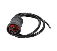 Teror Connettore Cavo diagnostico, connettore Adattatore Cavo diagnostico J1939-9Pin per Accessorio Camion