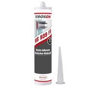 TEROSON MS 939 Sigillante adesivo elastico, Nero, 1 cartuccia x 290ml | Per metallo e plastica, Ad alto modulo e inodore, Resistente a UV e intemperie, Formazione rapida della pelle