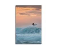 Terp Poster artistico da parete con film e musica, poster con surf, regalo per amici, camera da letto, soggiorno, decorazione estetica moderna, stile senza cornice, 30 x 45 cm