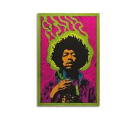 Terp Poster artistico da parete con Jimi Hendrix, regalo per amici, camera da letto, soggiorno, decorazione estetica moderna, senza cornice, 30 x 45 cm