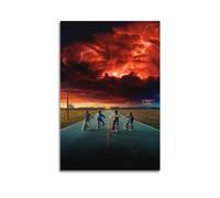 Terp Poster artistico da parete, motivo Stranger Things, regalo per amici, camera da letto, soggiorno, stile moderno, senza cornice, 30 x 45 cm