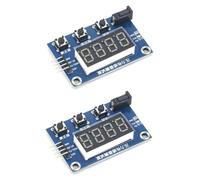 Terphadp 2 Pezzi HX711 di Carico AD Sensore di Pressione Peso Modulo AD con Display 24 Bit Strumento di Pesatura Bilancia Elettronica