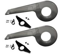 Terphadp Protezione Catena Bicicletta Protezione Pignone Ruota Protezione Albero Motore Adattatore Universale Protezione Catena Accessori per Biciclette A