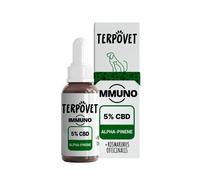 TERPOVET IMMUNO 5% CBD (10 ml) - Prodotto cosmetico a base di estratto di canapa per il supporto immunitario dei cani e dei gatti