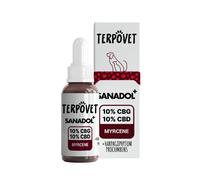 TERPOVET SANADOL+ 10% CBD E CBG (10 ml) - Prodotto cosmetico a base di estratto di canapa per il benessere dei cani e dei gatti