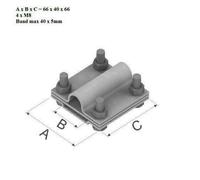 Terra a terra profonda Ø16, composizione zincata a fuoco secondo DIN 50164-2, set da 1,5 m, 3,0 m, 4,5 m, 6,0 m (morsetto per terriccio Ø16)