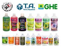 TERRA AQUATICA BY GHE | Tripart Dualpart Grow Bloom Novamax Pro Roots Humic
