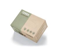 Terra Bamboo Dry Baby Wipes: salviette biodegradabili in fibra di bambù, non profumate, pelli sensibili, 1 confezione da 48