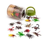 Terra by Battat 60 Pezzi Insetti Miniature assortite statuette bambini 3+anni