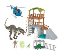 Terra by Battat Acrocanthosauro nella giungla, playset elettronico