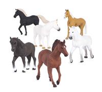 TERRA by Battat - Cavallo Set 2 - Figurine di cavalli - Set di cavalli giocattolo - Figurine da collezione - Cavallo giocattolo per bambini - 3 anni +