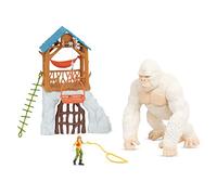Terra by Battat- Animale Electronic Gorilla, Rescue Center PLAYSET, Colore, AN2861Z