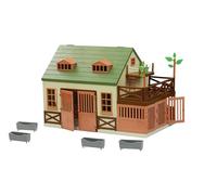 Terra by Battat - Ospedale per Animali - Ospedale dei Giocattoli - Playset di Animali - Casetta Giocattolo - Casetta di Legno