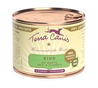 Terra Canis 6 x 200 g - Manzo con Carota, Mela e Riso integrale