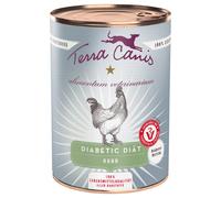 Terra Canis Alimentum Veterinarium Diabetic Diet 6 x 400 g umido per cane - Pollo
