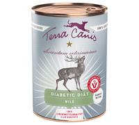 Terra Canis Alimentum Veterinarium Diabetic Diet 6 x 400 g umido per cane - Selvaggina