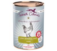 Multipack risparmio! Terra Canis Alimentum Veterinarium Low Mineral Diet 12 x 400 g - Pollo