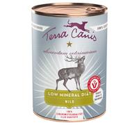 Terra Canis Alimentum Veterinarium Dieta Low Mineral Diet 6 x 400 g - Selvaggina