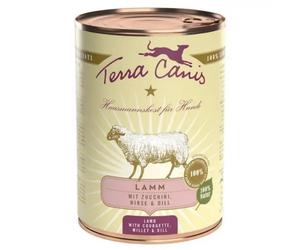 Terra Canis Classic Adult All Sizes 400 gr Agnello con zucchine, miglio e aneto - confezione da 6 pezzi - Cibo umido per cani - 1° ORDINE? scegli lo sconto BZR5 / BZR20 + 200 punti fedeltà