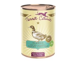 Terra Canis - Classic all'Anatra con Riso Integrale, Barbabietola Rossa, Pera e Sesamo da 400gr