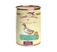 TERRA CANIS Classic Anatra con Riso Integrale, Barbabietola, Pera e Sesamo 400g - Umido per cani adulti di qualsiasi razza