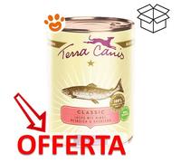 Terra Canis - Classic al Salmone con Pesca, Miglio e Erbe da 400gr