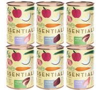 Terra Canis Essential 8+ 6 x 385 g Cibo umido per cani - Mix: 2 x Manzo, Tacchino, Cavallo