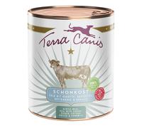 Terra Canis First Aid Delicato 6 x 800 g - Vitello con Carote, Patate, Fiocchi di latte e Camomilla