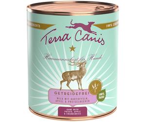 Terra Canis - Grain Free alla Selvaggina con Patate, Mela e Mirtilli Rossi da 800gr