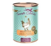 TERRA CANIS Grain Free Pollo con Pastinaca, Mora e Dente di Leone 800g - Umido per cani senza cereali