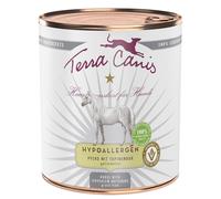 Terra Canis Ipoallergenico 6 x 800 g Alimento umido per cani - Cavallo con Topinambur