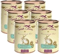 TERRA CANIS Kit Risparmio 6x400G Dog Lattina CONIGLIO