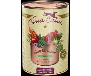 Terra Canis - Market Ragout Grain Free al Manzo con Broccoli, Mirtilli e Salvia da 385g
