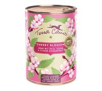 Terra Canis Menu Floralis 12 x 400 g - Fiori di ciliegio: Pollo