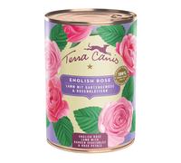 Terra Canis Menu Floralis 6 x 400 g - Rosa inglese: Agnello