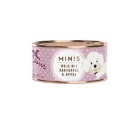 Terra Canis Mini 18 x 100 g umido cane - Selvaggina con Patate & Mele