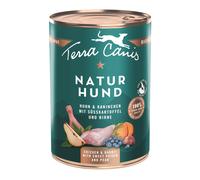 Terra Canis Natural Dog 6 x 400 g - Pollo & Coniglio con Patate dolci & Pera