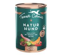 Terra Canis Natural Dog 6 x 400 g - Tacchino & Anatra con Broccoli & Melone