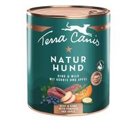 Terra Canis Natural Dog 6 x 800 g - Manzo & Selvaggina con Zucca & Mela