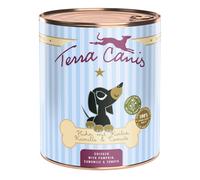Terra Canis Puppy 6 x 800 g umido cane - Pollo con Zucca, Camomilla e Pomodoro
