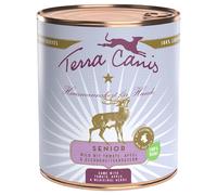Prezzo speciale! 6 x 800 g Terra Canis Senza cereali - Senior Selvaggina con Pomodoro, Mela ed Erbe salutari