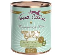 Terra Canis Senza cereali 12 x 800 g - Mix 1: 6 x Manzo, Zucchine, Zucca + 6 x Tacchino, Sedano, Zucca