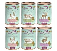 Terra Canis Senza cereali 6 x 400 g umido per cane - Mix: Manzo, Pollo, Selvaggina