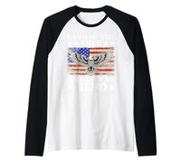 Terra dei Liberi a Causa del Mio Eroe Maglia con Maniche Raglan