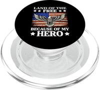Terra dei liberi a causa del mio eroe PopSockets PopGrip per MagSafe