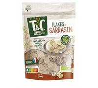 Terra e cereales grano saraceno biologico 200 g | croccante e nutriente per una dieta sana | ideale per colazione o spuntino | qualità biologica garantita | 200 g - 4 pezzi