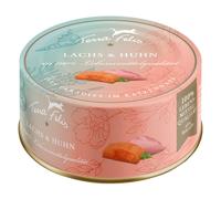 Terra Felis Complete 24 x 80 g umido per gatti - Salmone e Pollo